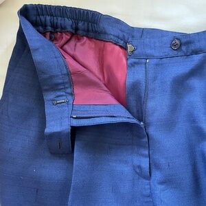 Vintage High Waisted Silk Pants